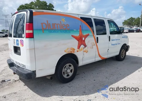 2008 Chevrolet Express Work Van from USA, damaged, VIN 1GCFG15X281157746